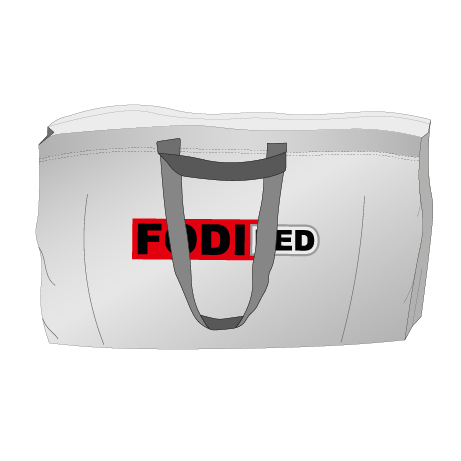 Canvas Tragetasche mit Druck