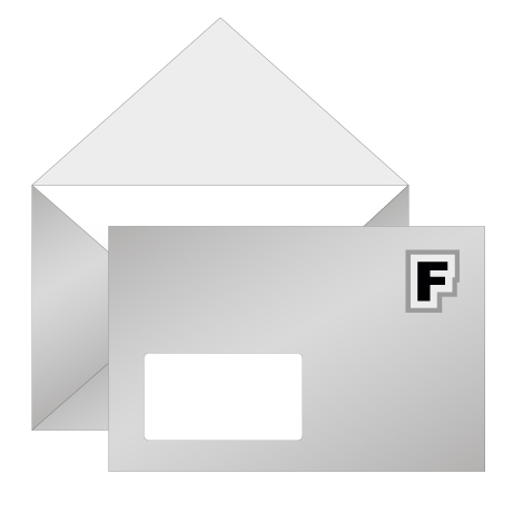 Briefumschläge mit Fenster