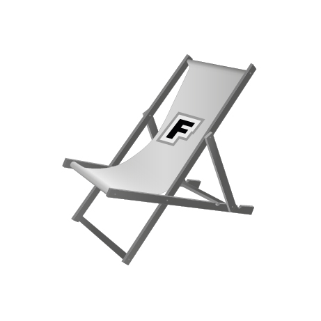 Liegestuhl ohne Armlehne