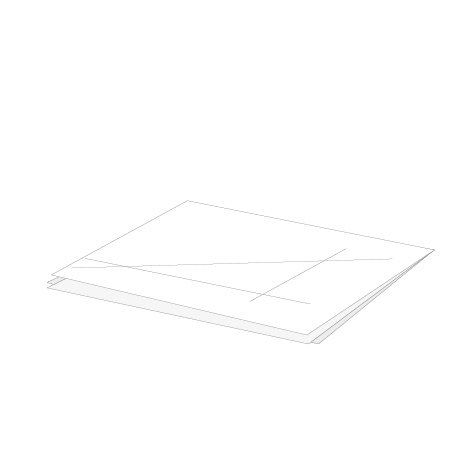 CAD-Pläne gefaltet auf DIN A4 mit Abheftstreifen