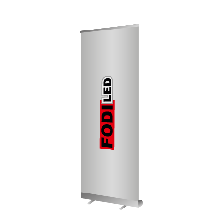 Roll-Up Budget | B 80 cm x H 200 cm | einseitig bedruckt