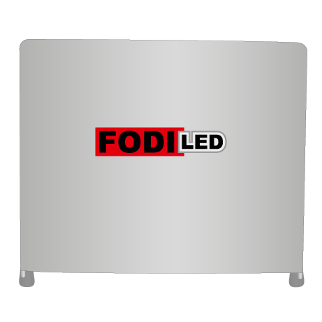 Textilwand ALU | 300er gerade | beidseitig bedruckt