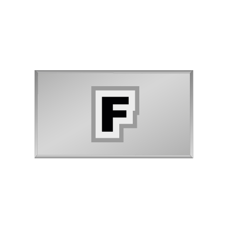 Wandschild | System Karlsruhe | 29,7 cm x 15 cm