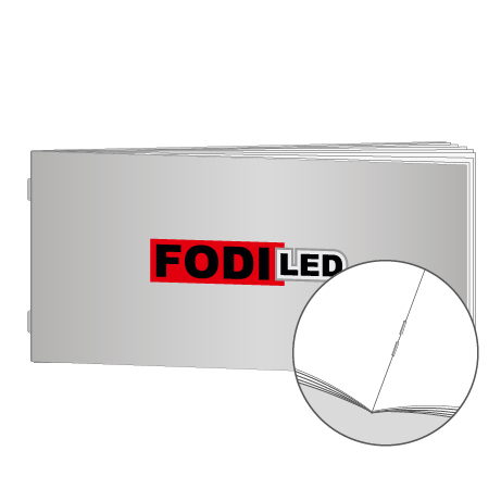 Broschüren Drahtheftung DIN lang